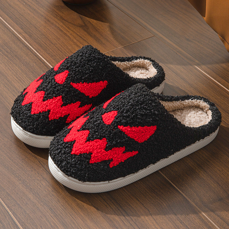 Halloween Towel Embroidery Indoor Slippers