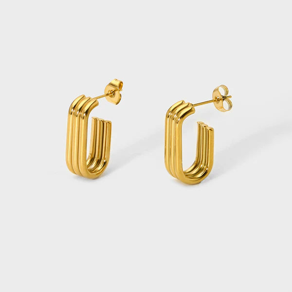 Amara Everyday Gold Plated Earrings