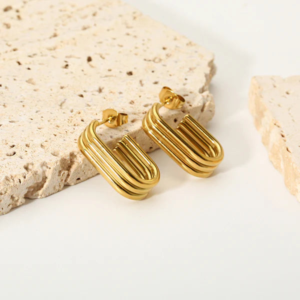 Amara Everyday Gold Plated Earrings