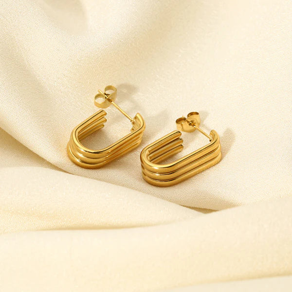 Amara Everyday Gold Plated Earrings