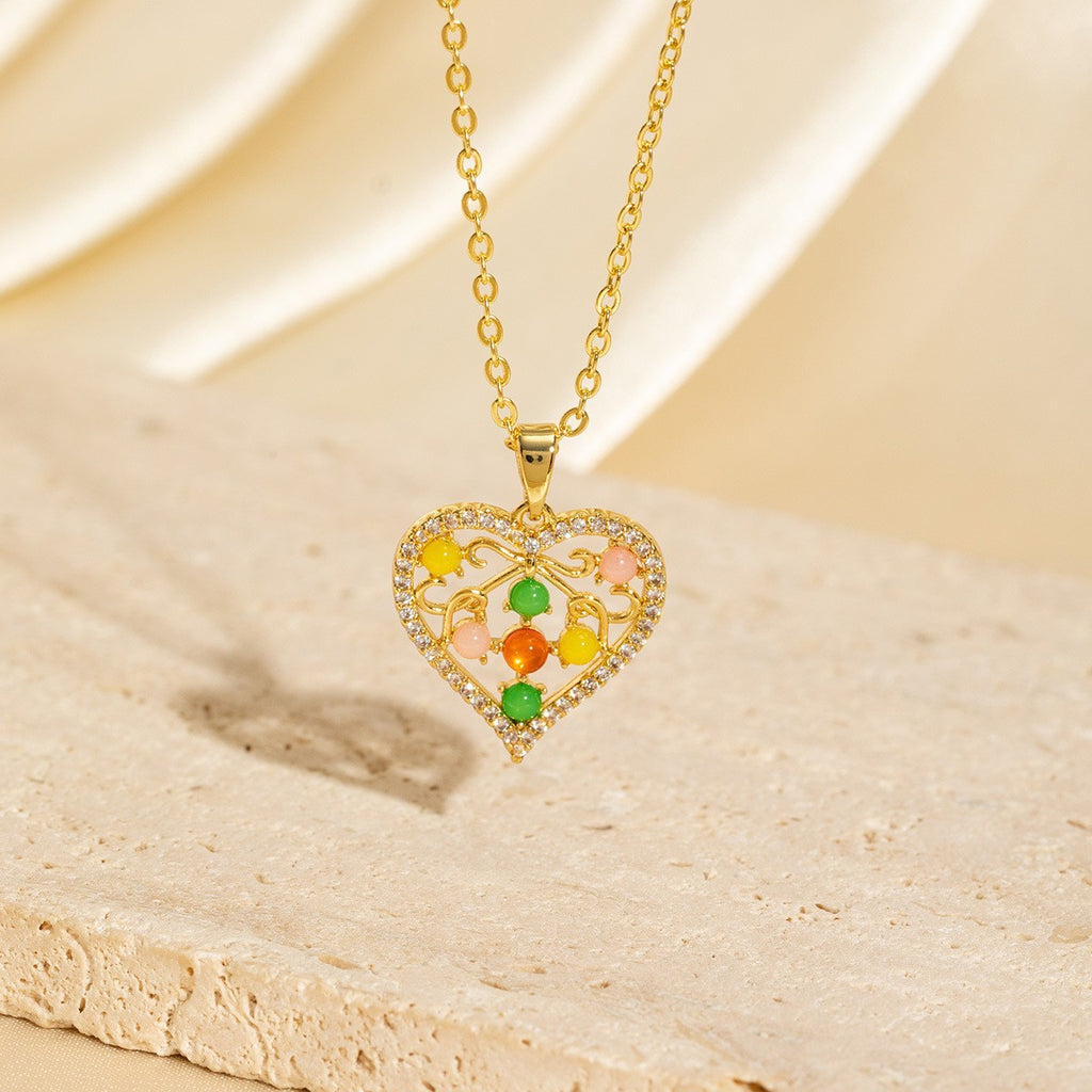 Exquisite heart pendant