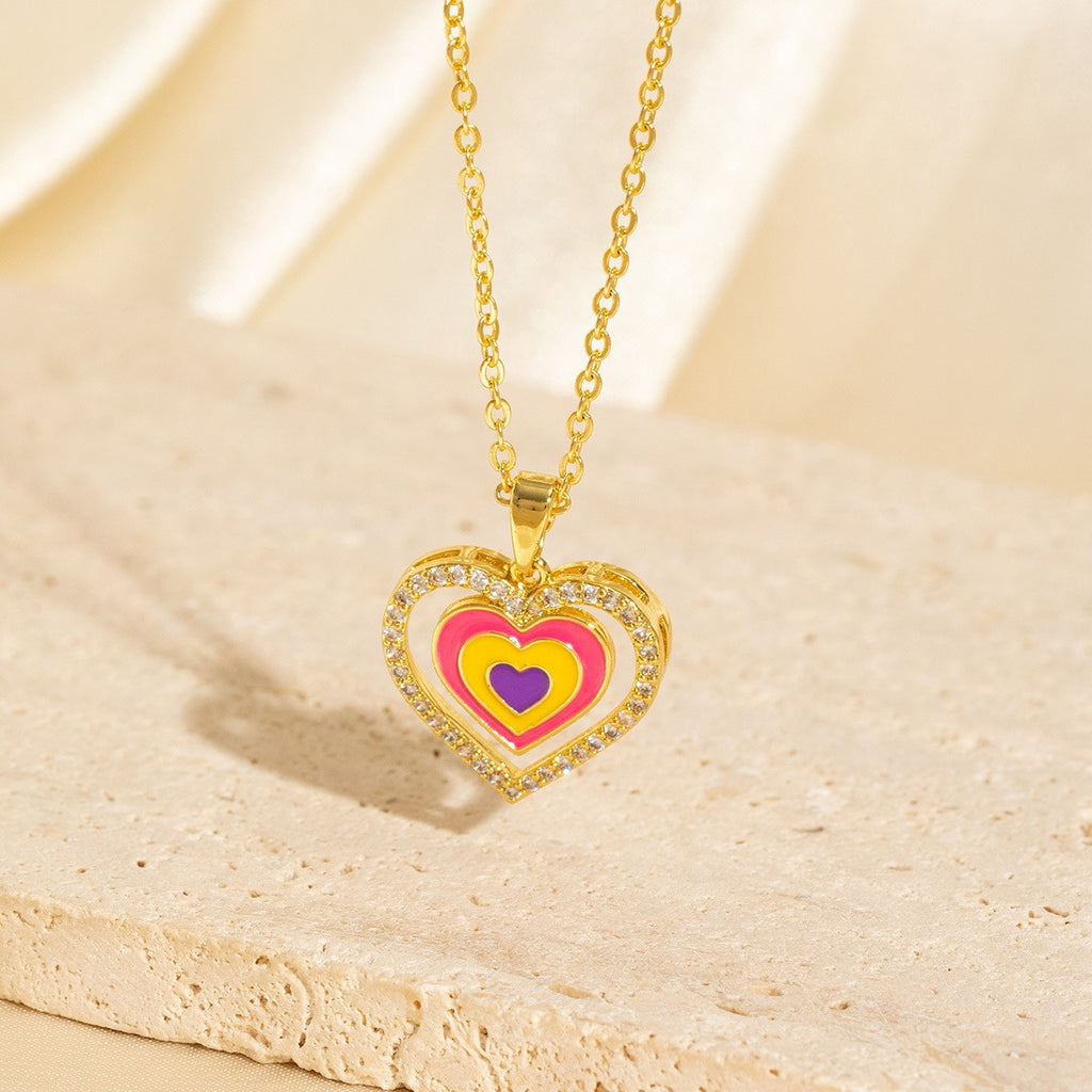 Exquisite heart pendant