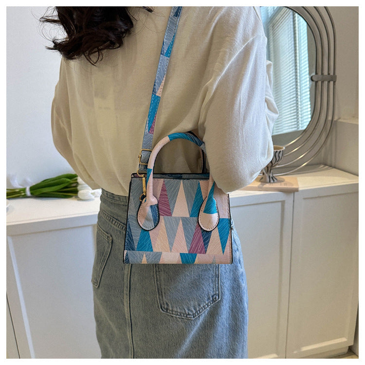 Valence Contrast Shoulder Bag