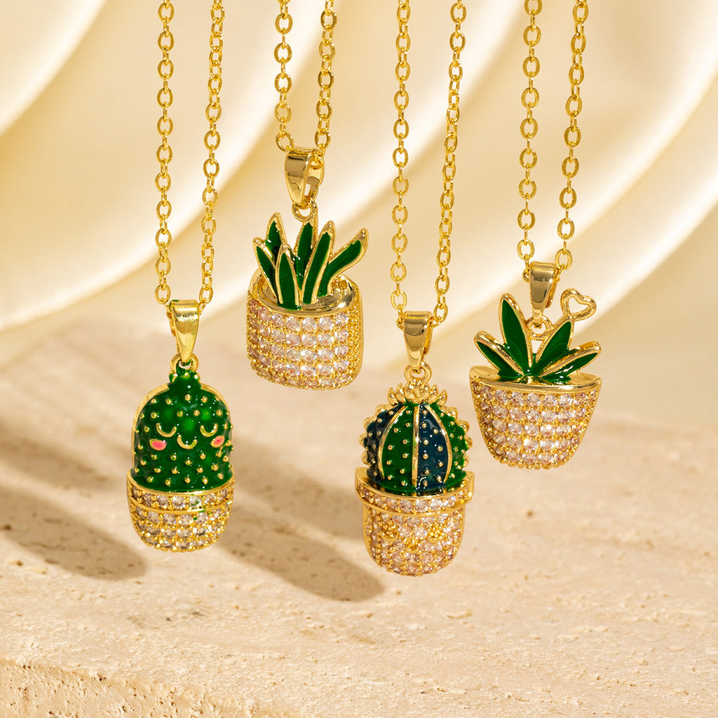 Cactus Necklace