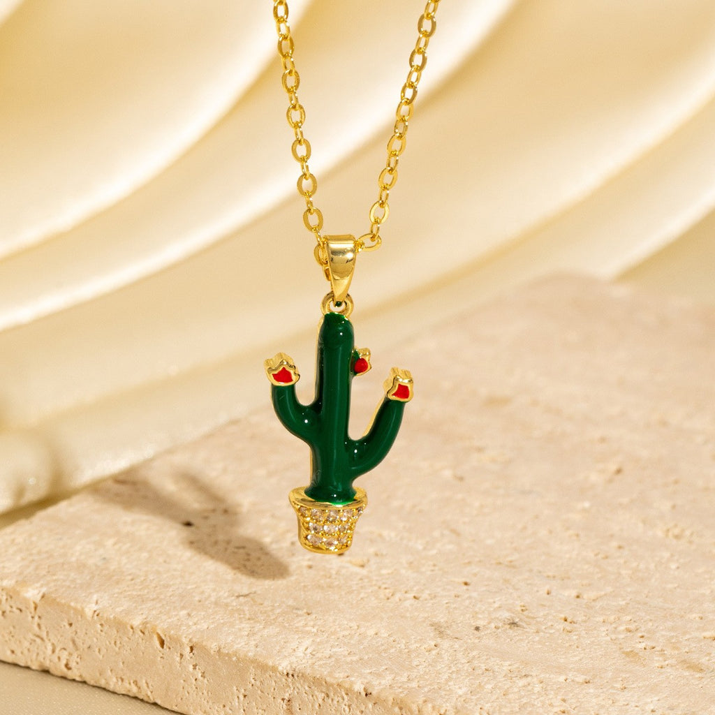 Cactus Necklace