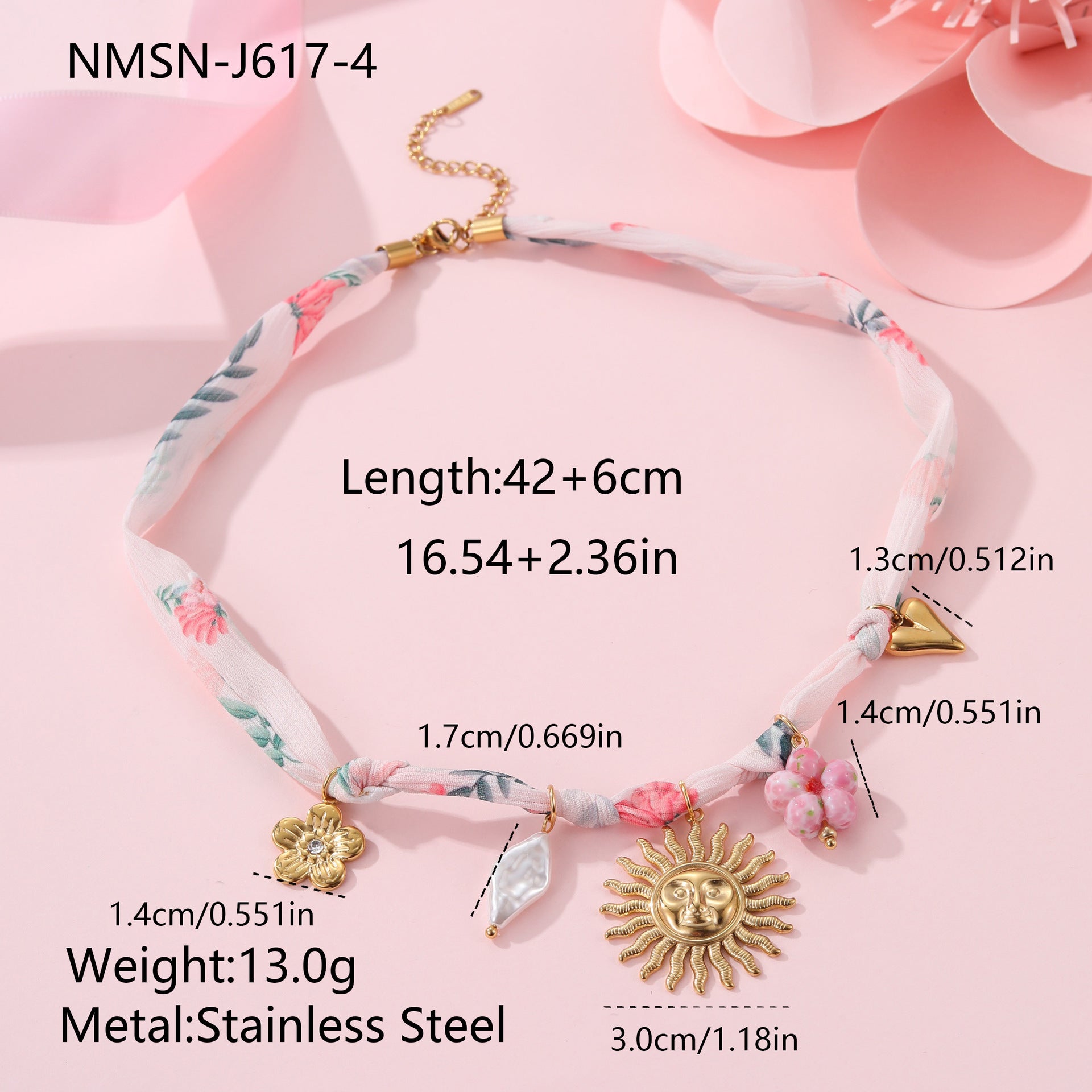 Sunlit Love Bandana Pendant