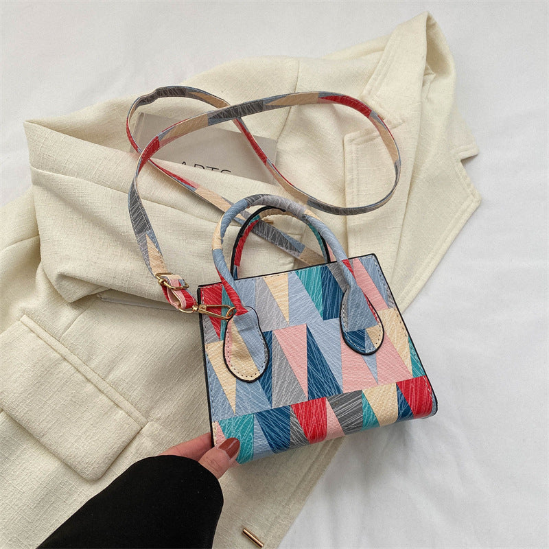 Valence Contrast Shoulder Bag