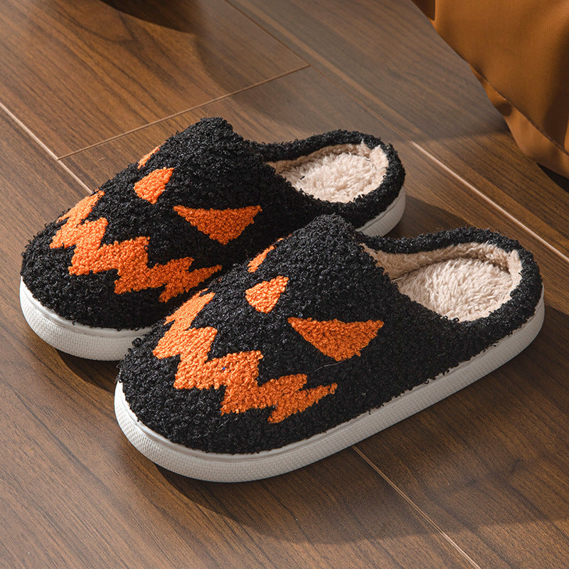 Halloween Towel Embroidery Indoor Slippers