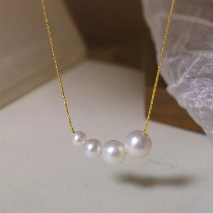 Aurora Pearl Classic Tripple Pearl Pendant